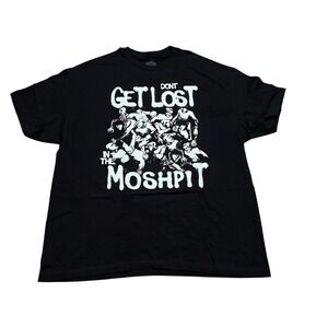 Don't Get Lost In The Moshpit SNOT Men's Black Shirt 2XL Get Busy Or Die Tour